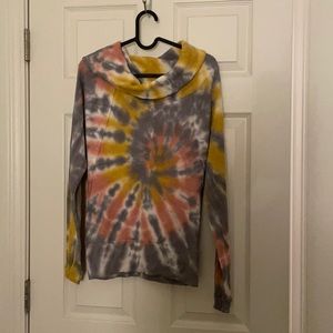 Anthropologie tie die cowl neck